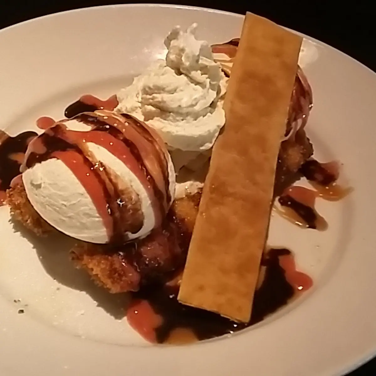 Fried Banana Split