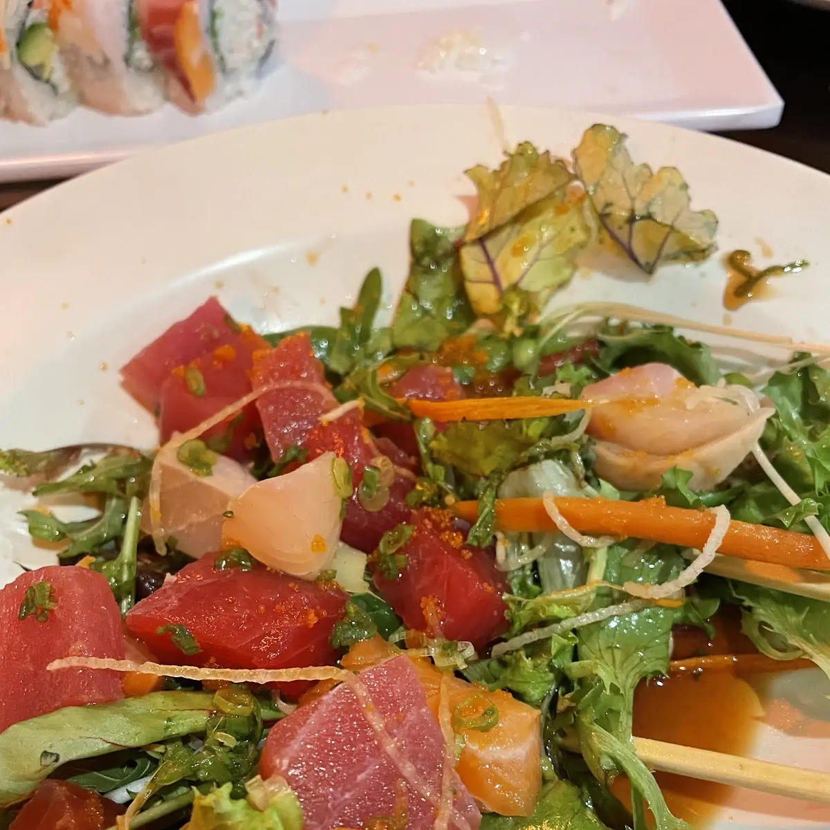 Sashimi Salad