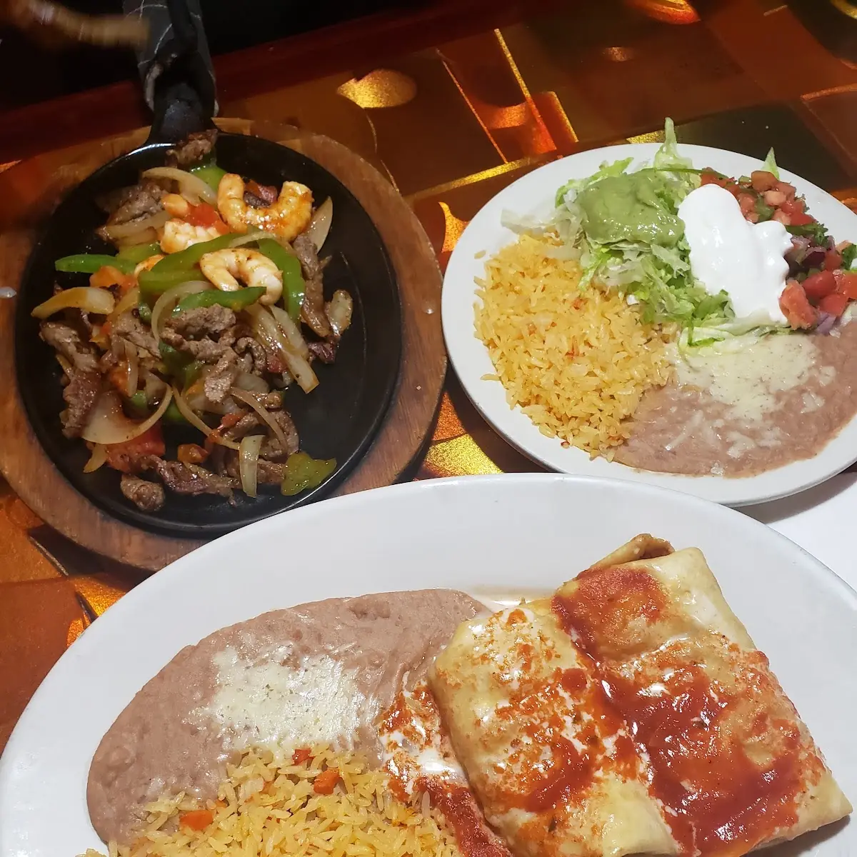 Shrimp Fajitas