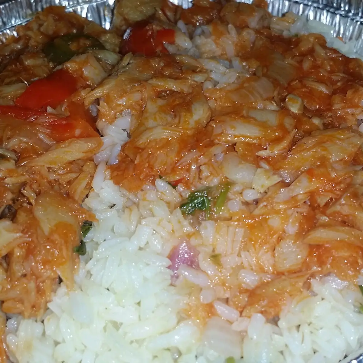 Bacala with White Rice