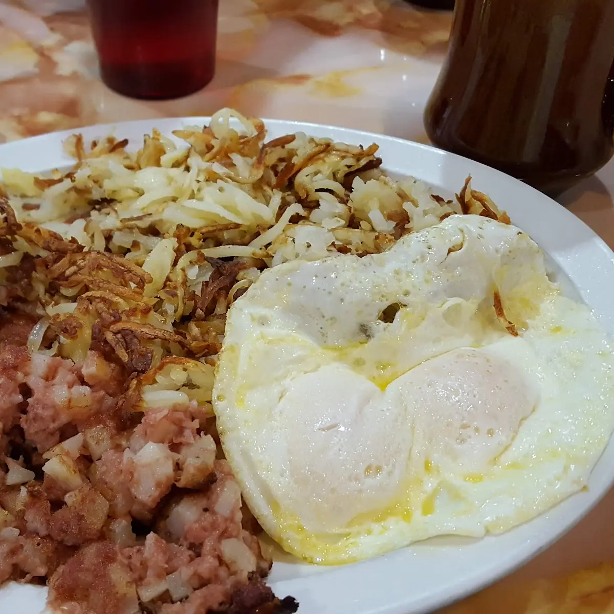 Corned Beef Hash and Eggs