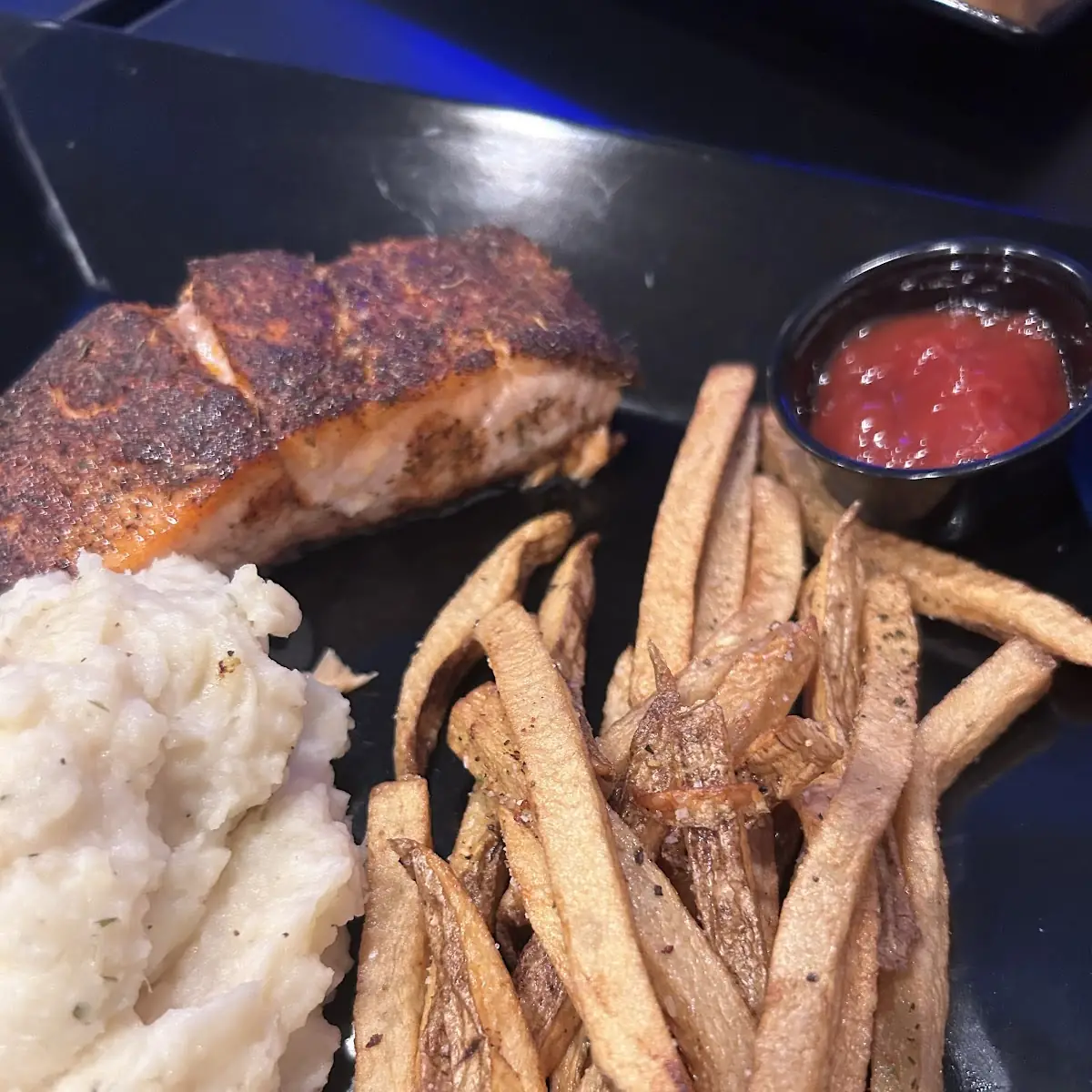 Grilled Salmon Meal