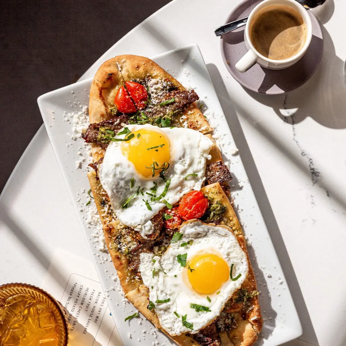 Steak & Eggs Flatbread