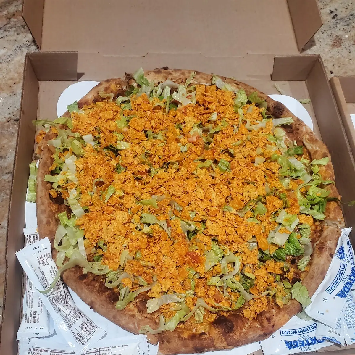 Taco Pizza
