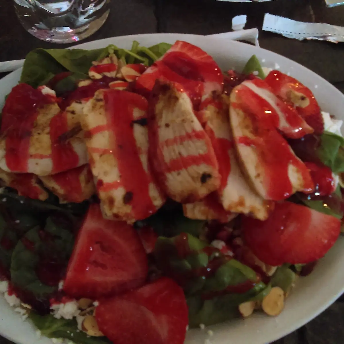 Spinach Salad with Chicken