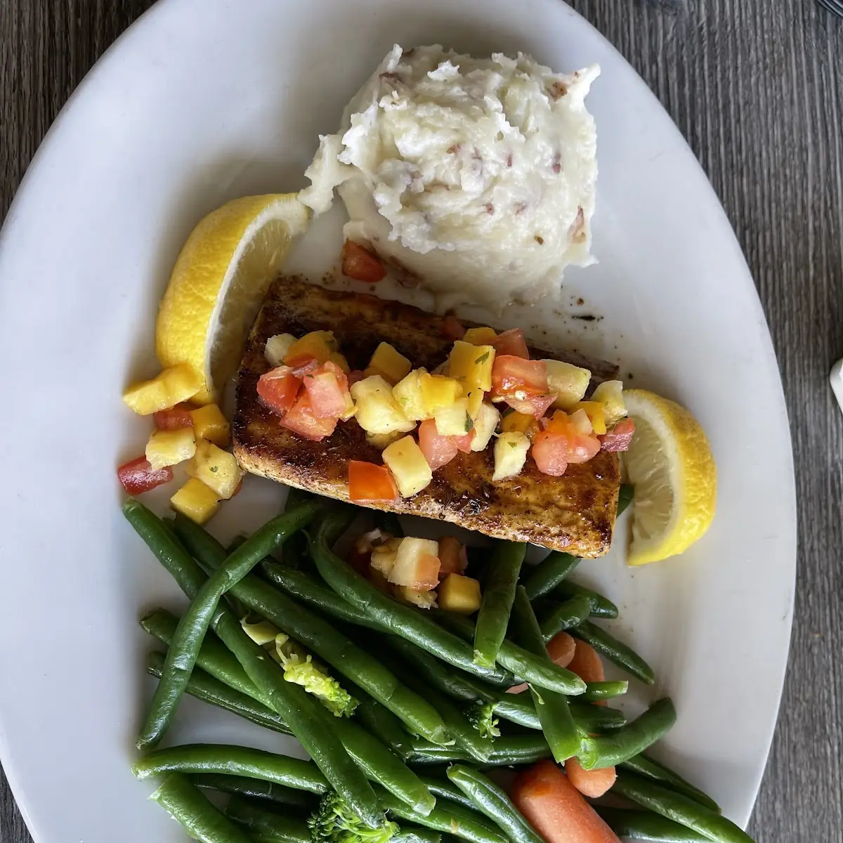 Entree Grilled Salmon