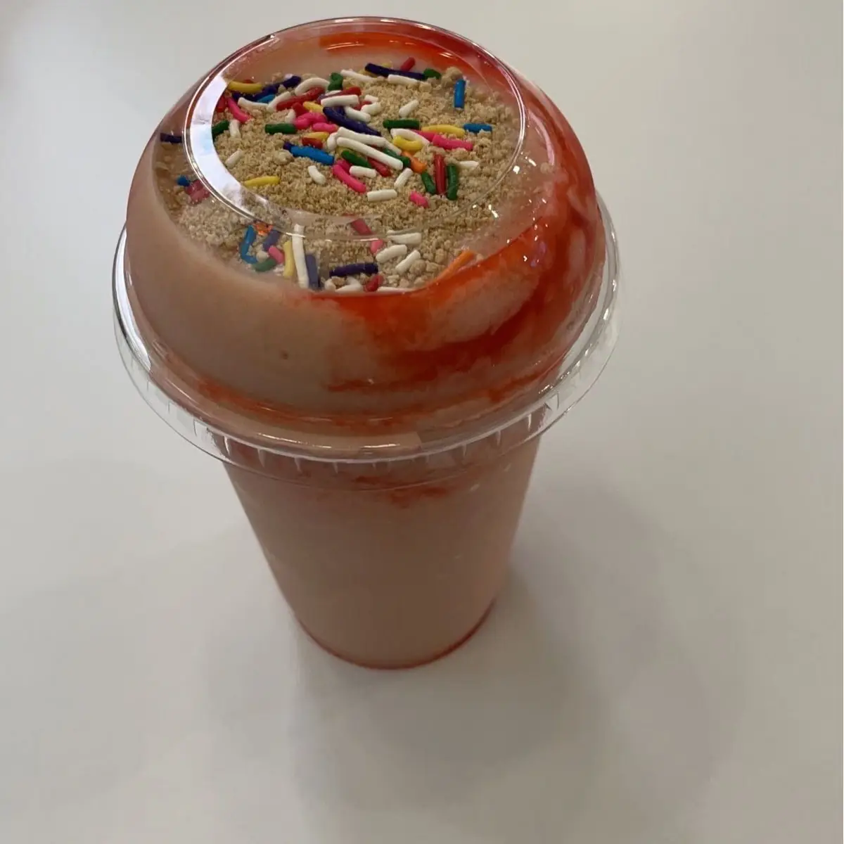 White Chocolate Raspberry Cheesecake Shake