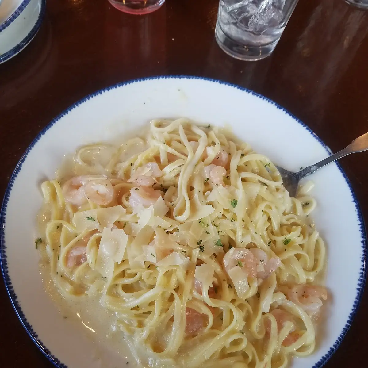 Shrimp Alfredo