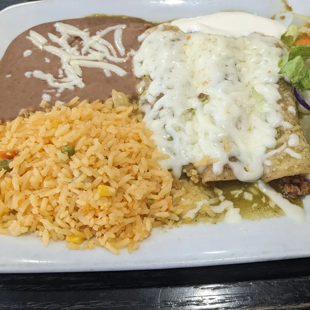Enchiladas Verdes