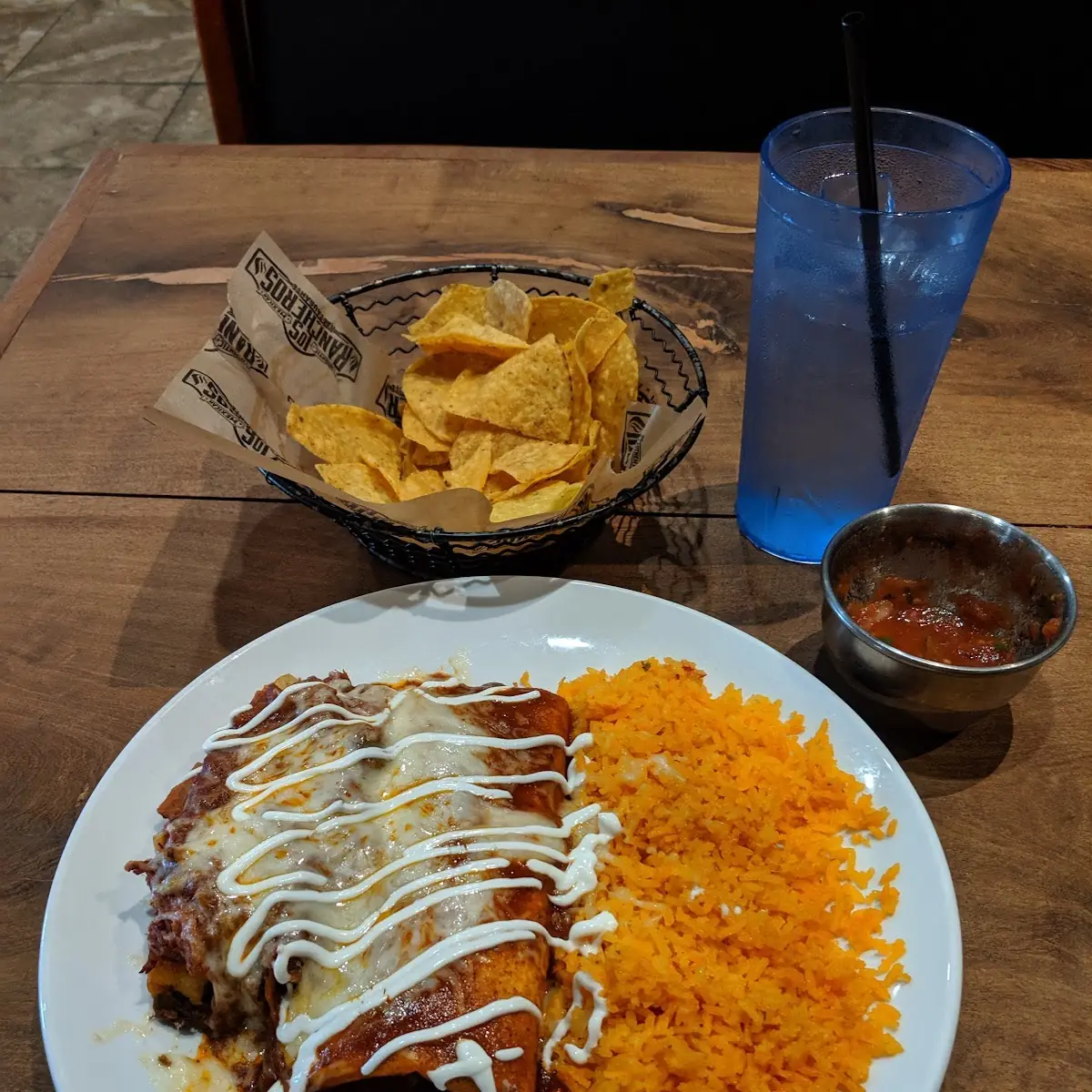 L-Burrito & Enchilada