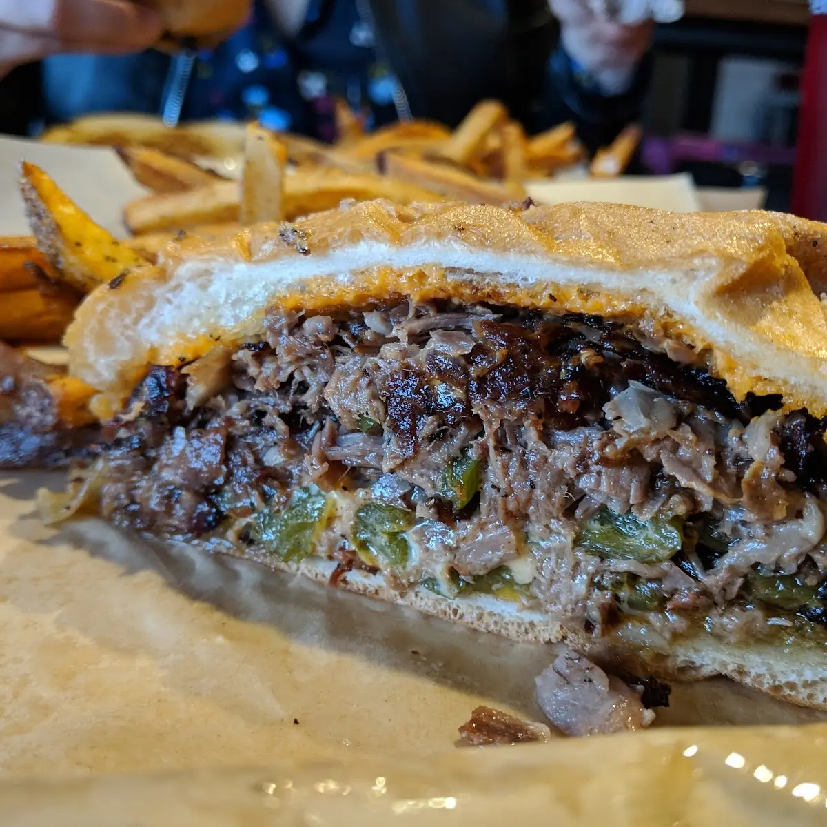 Brisket ¨Philly¨ Cheesesteak