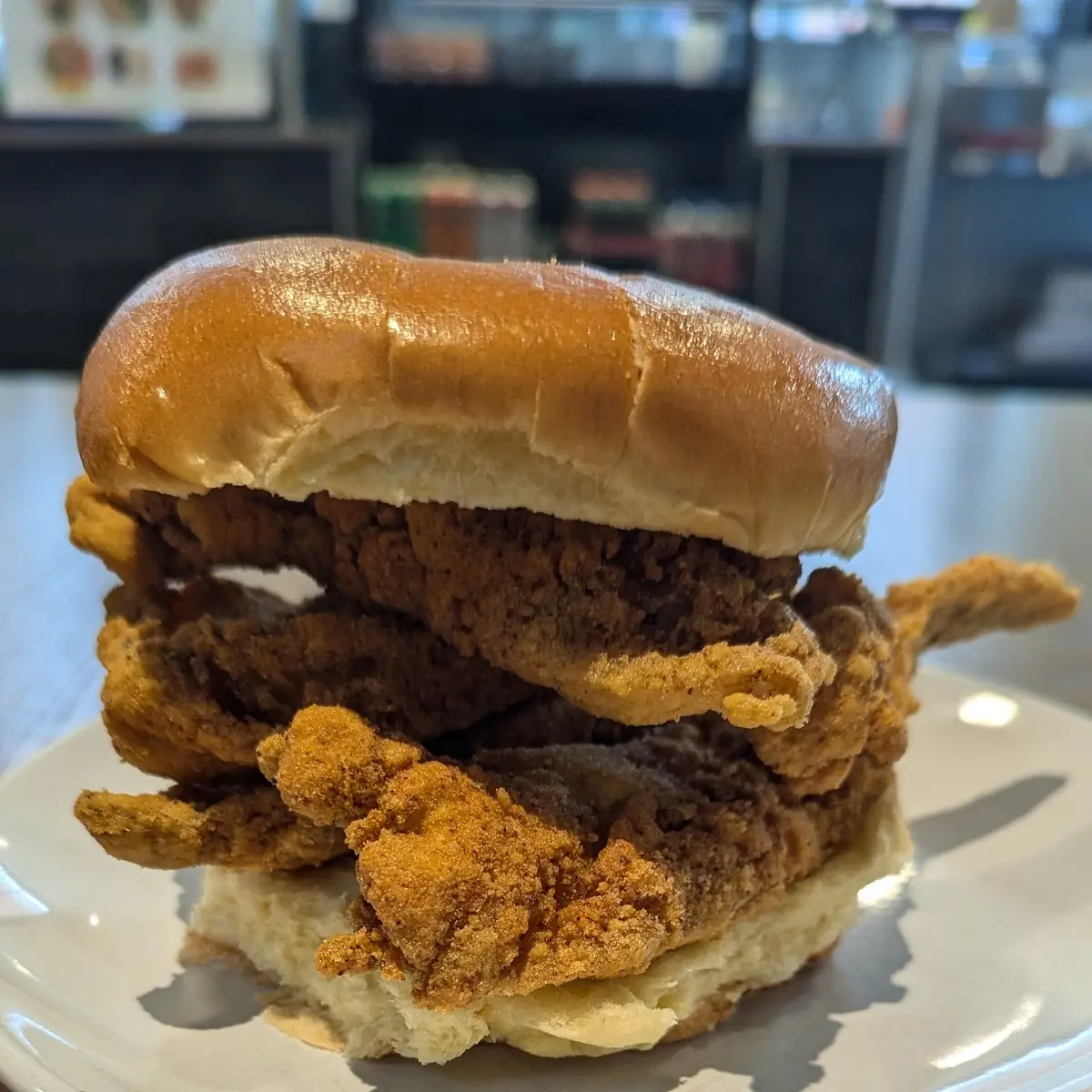 Spicy Fried Chicken Sandwich