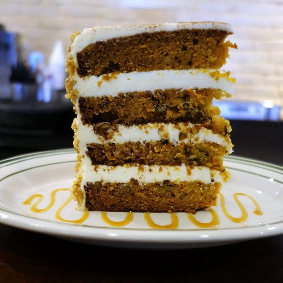 Carrot Cake Slice