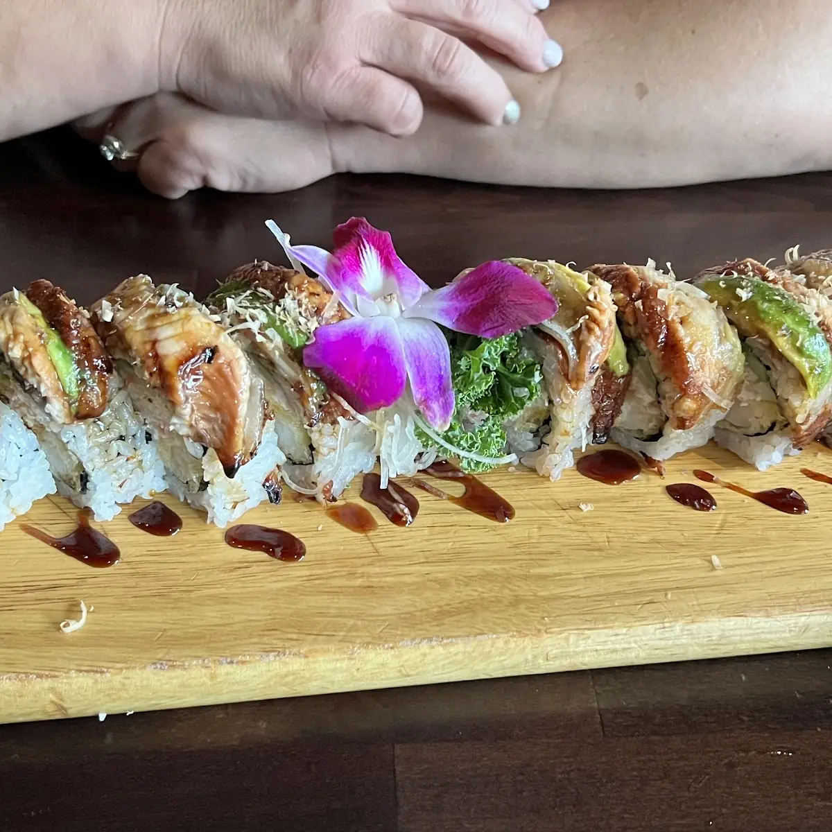 Killer Roll Added Crispy Jalapeños on Top