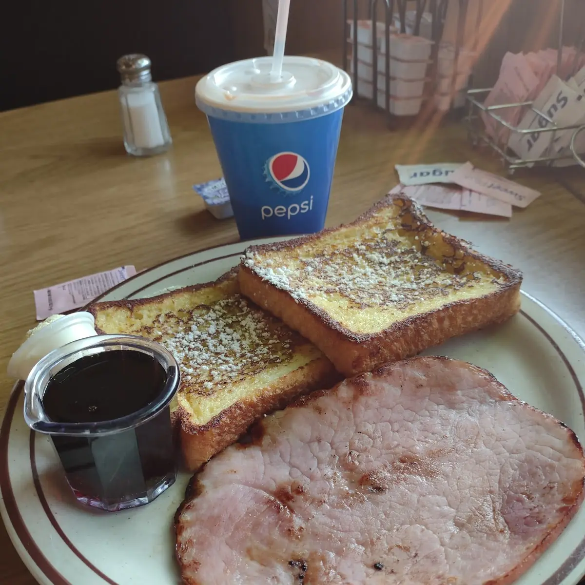 French Toast with Ham