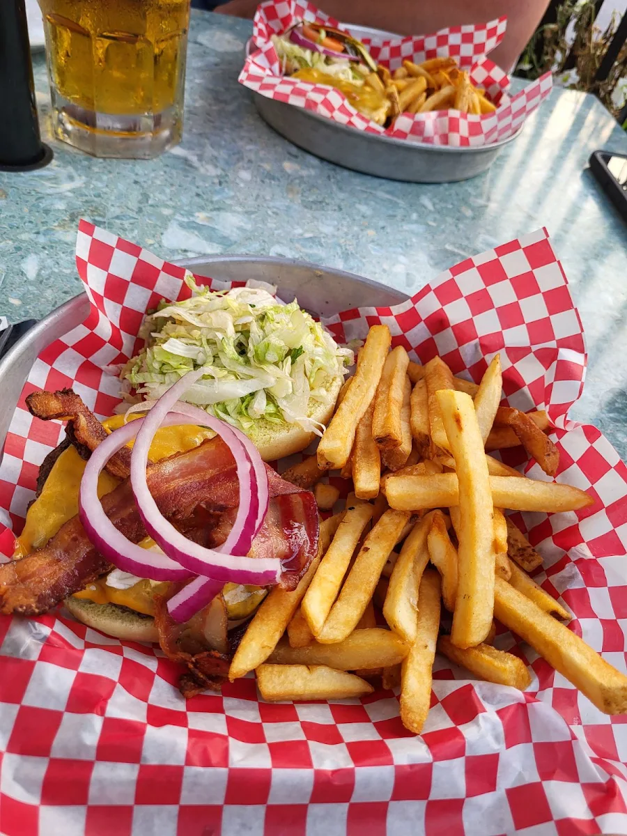 Kids Burger and Fries, Chuck's Roadhouse Bar and Grill