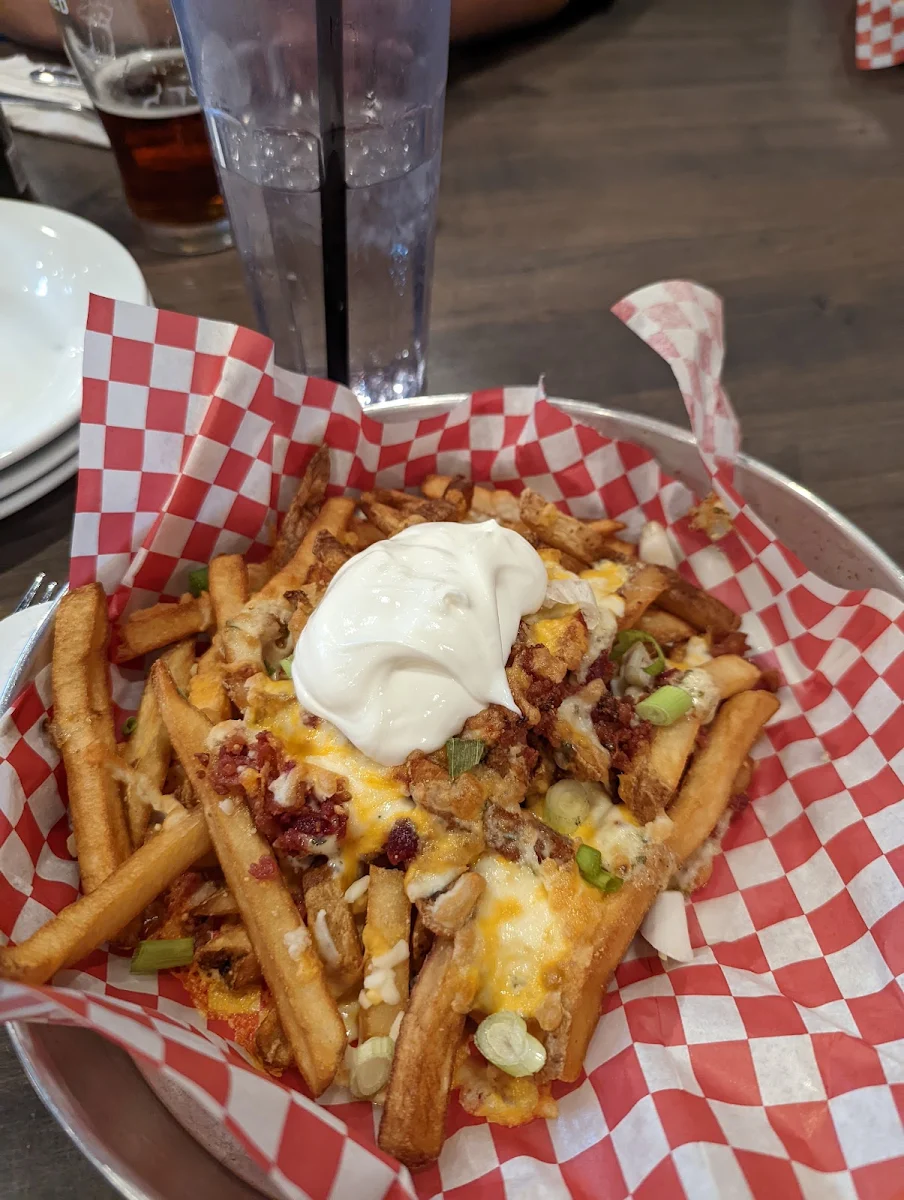 Loaded Cheese Fries, Chuck's Roadhouse Bar and Grill