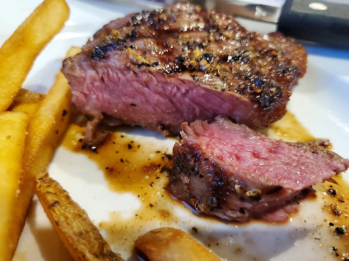 Steak Cooked Perfectly, Chuck's Roadhouse Bar and Grill