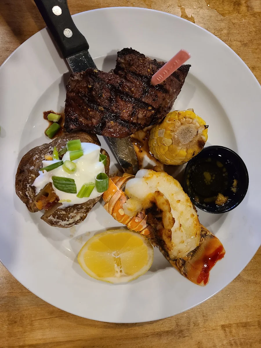 Surf and Turf, Chuck's Roadhouse Bar and Grill