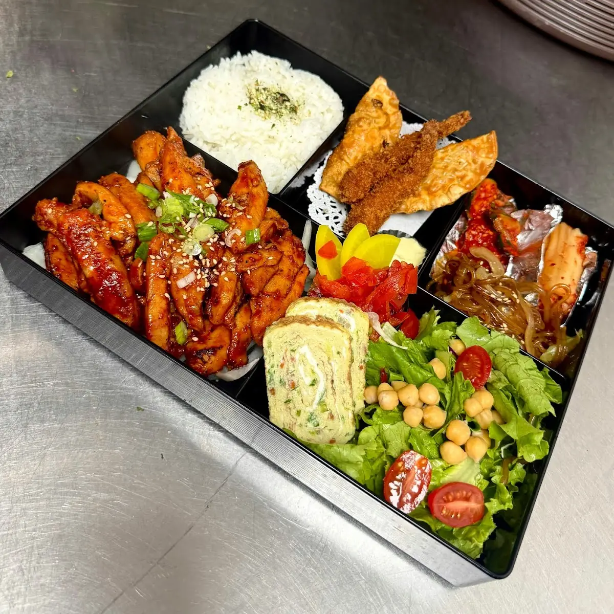 Spicy Chicken Bento Box