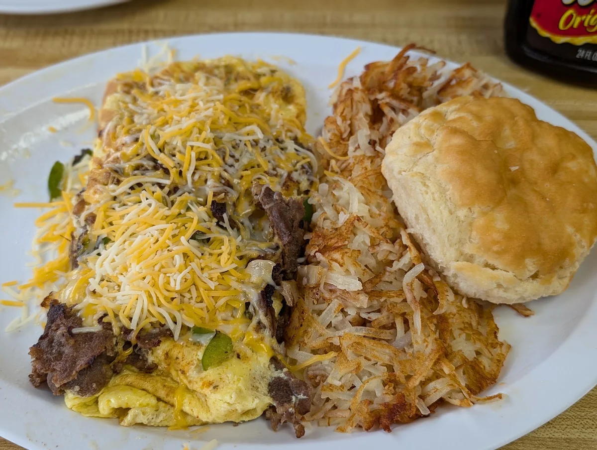 Philly Cheese Steak Omelette