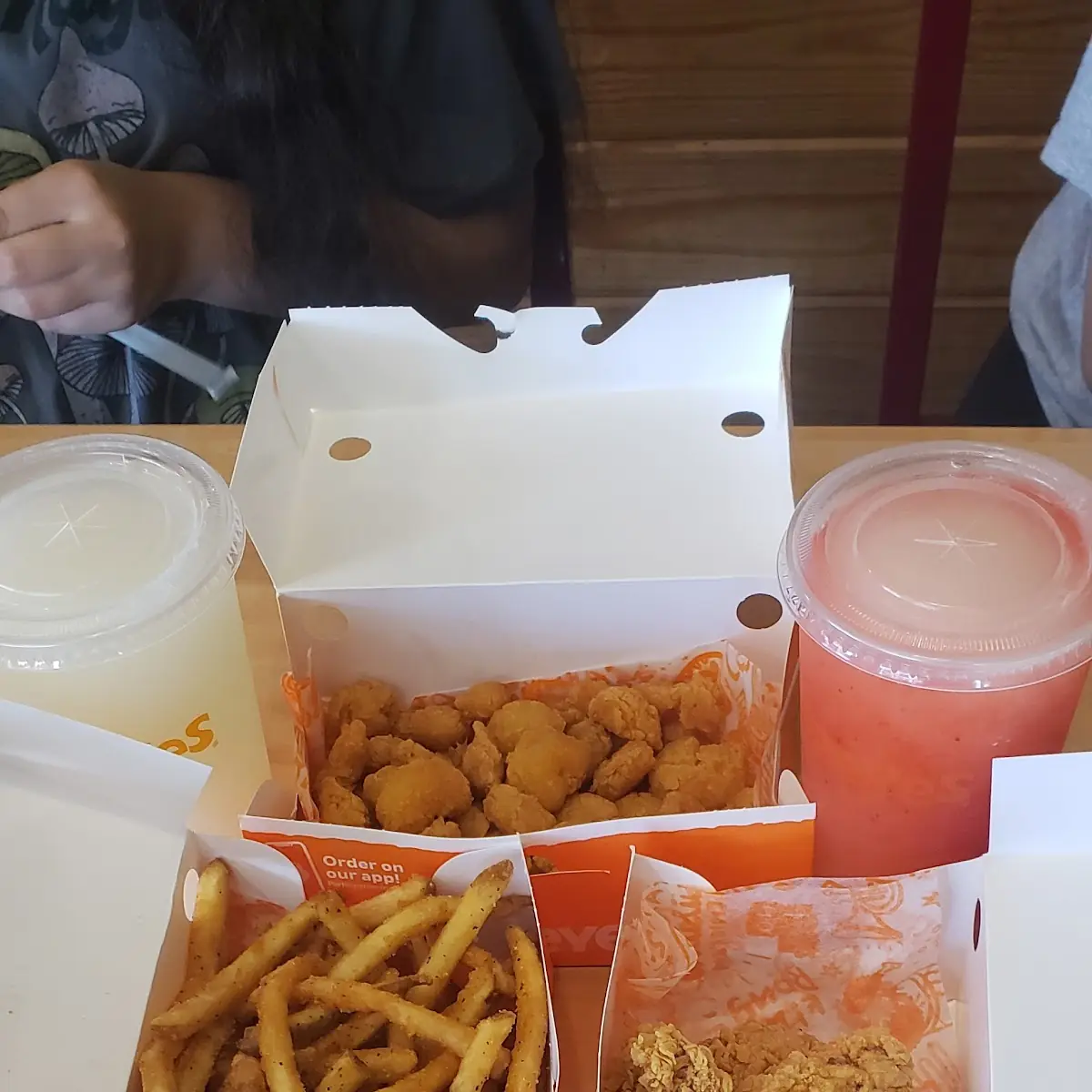 Chicken Strip Fries Popcorn Shrimp