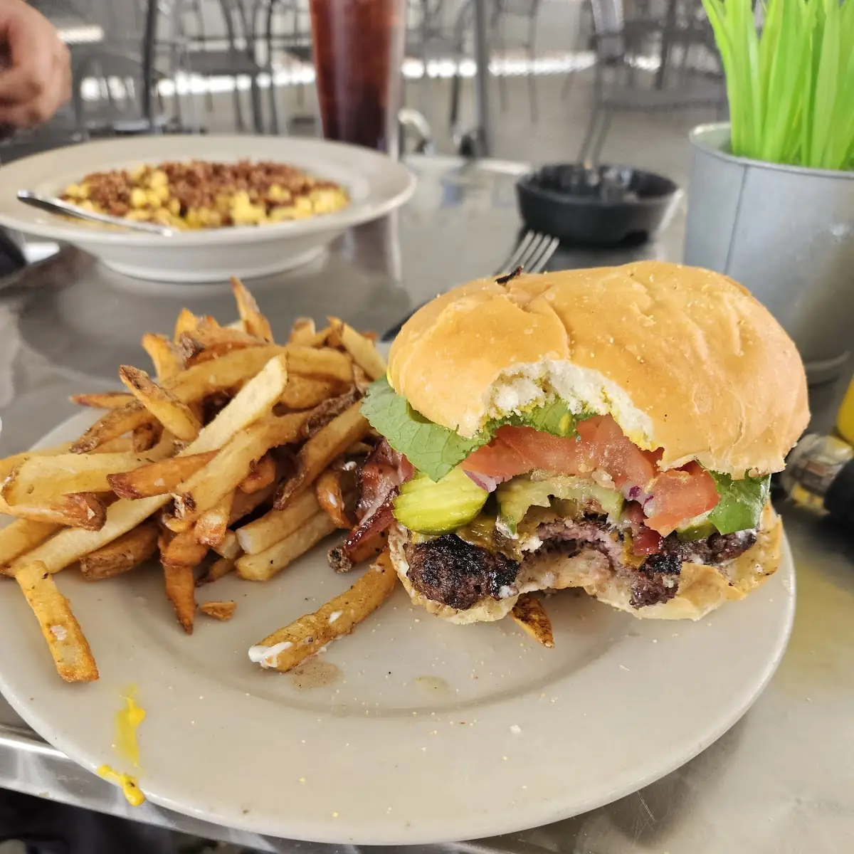 Bear Down Bacon Cheddar Burger