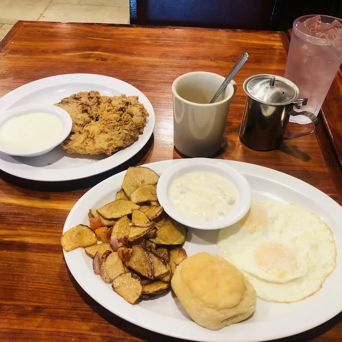 Chicken Fried Steak Breakfast