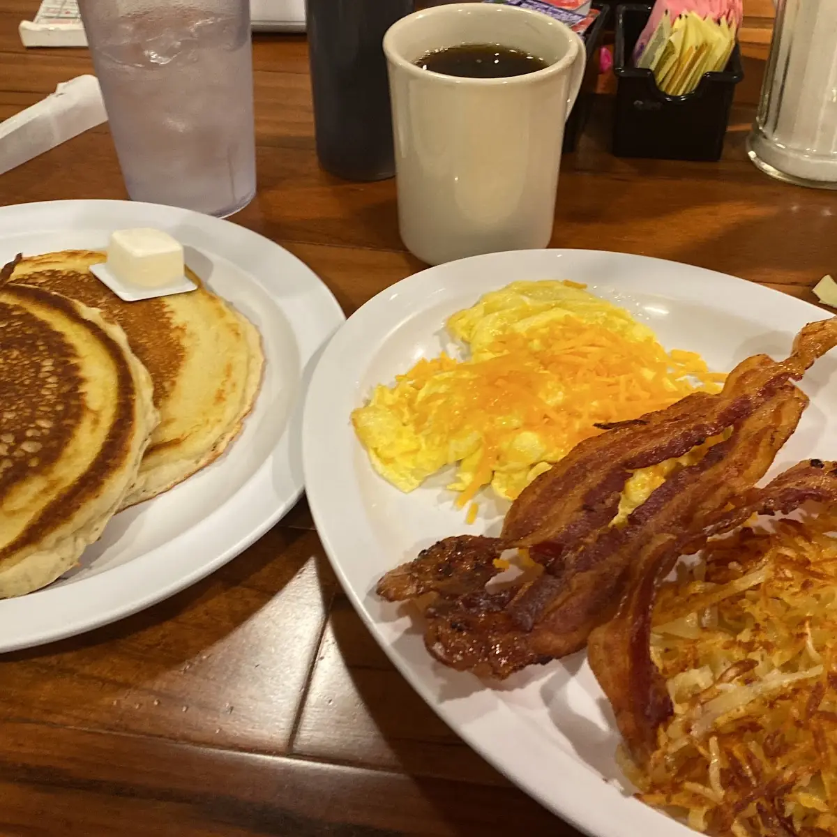 Pancake Breakfast Plate