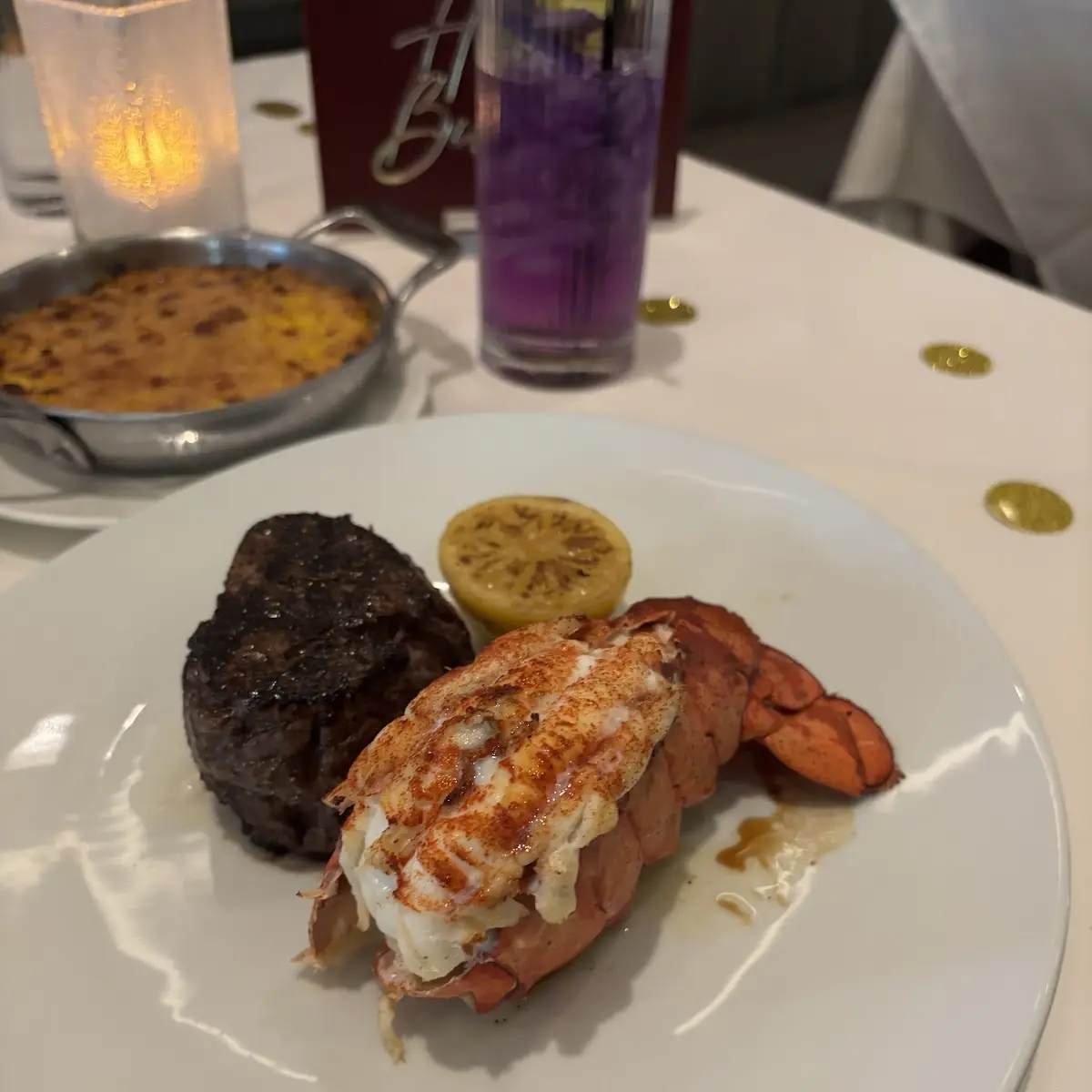 Filet Mignon & North Atlantic Lobster Tail