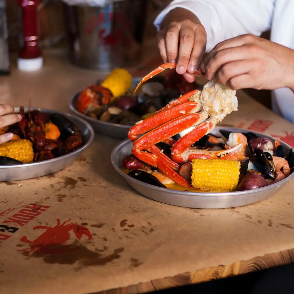 Snow Crab Legs Mini Boil