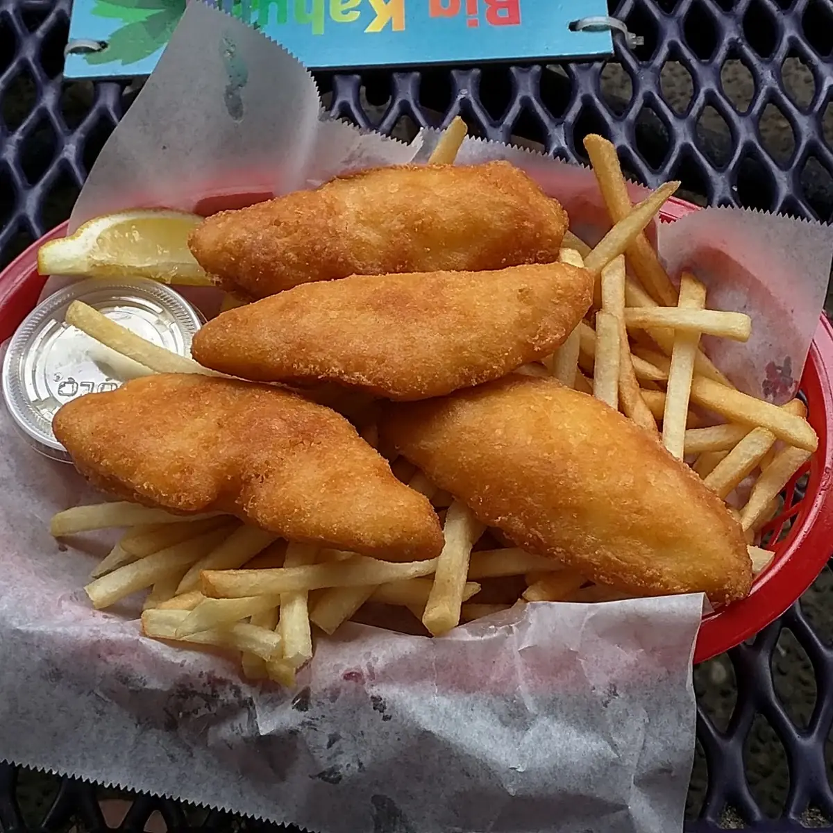 Beer Battered Cod and Fries