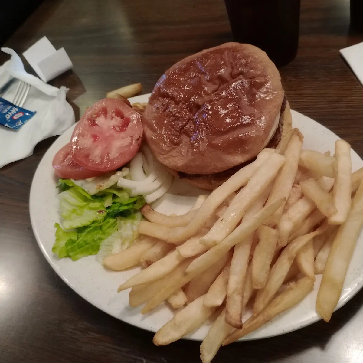 Mushroom Swiss Burger
