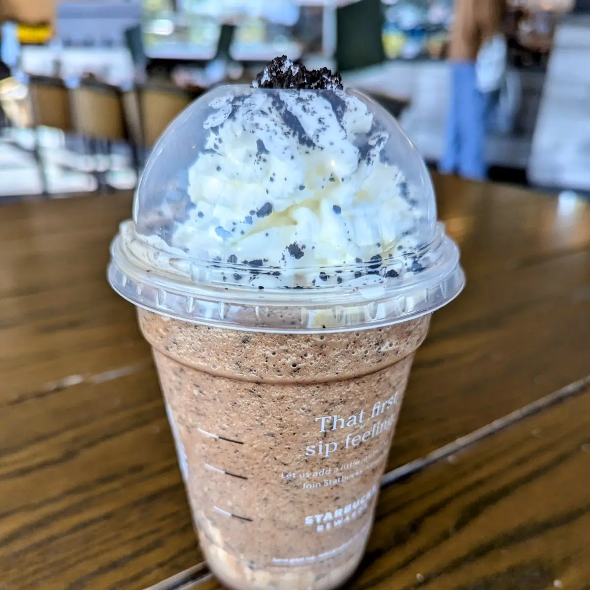 Mocha Cookie Crumble Frappuccino Blended Beverage