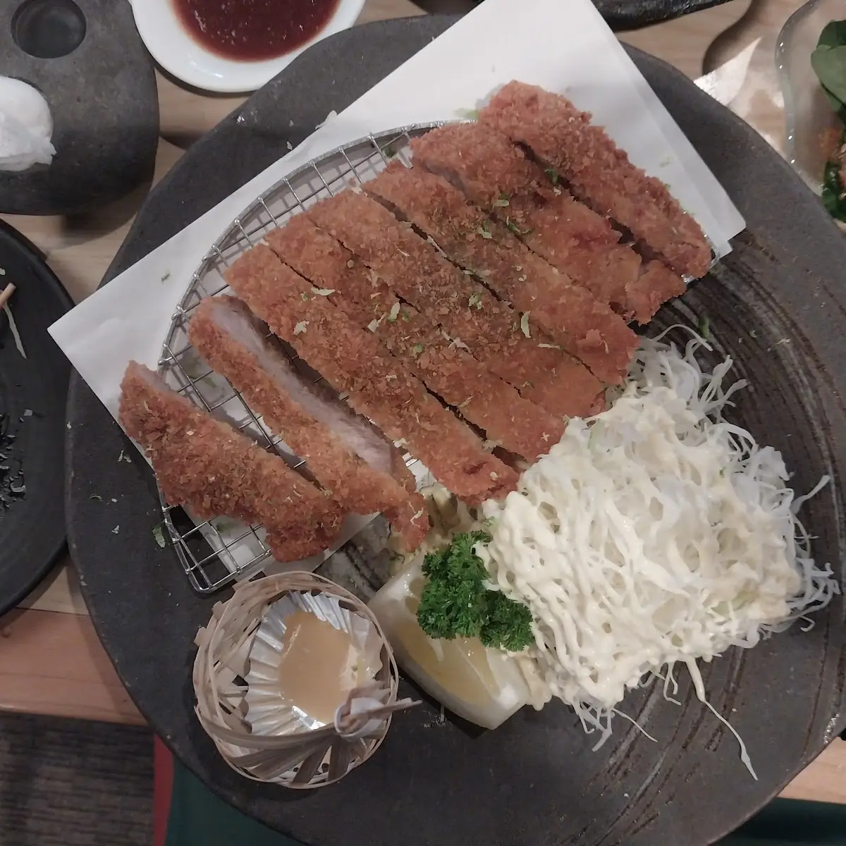 Black Pork Tonkatsu