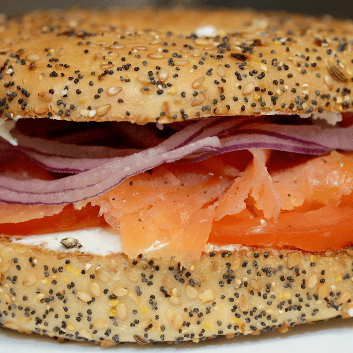 Smoke Salmon Bagel