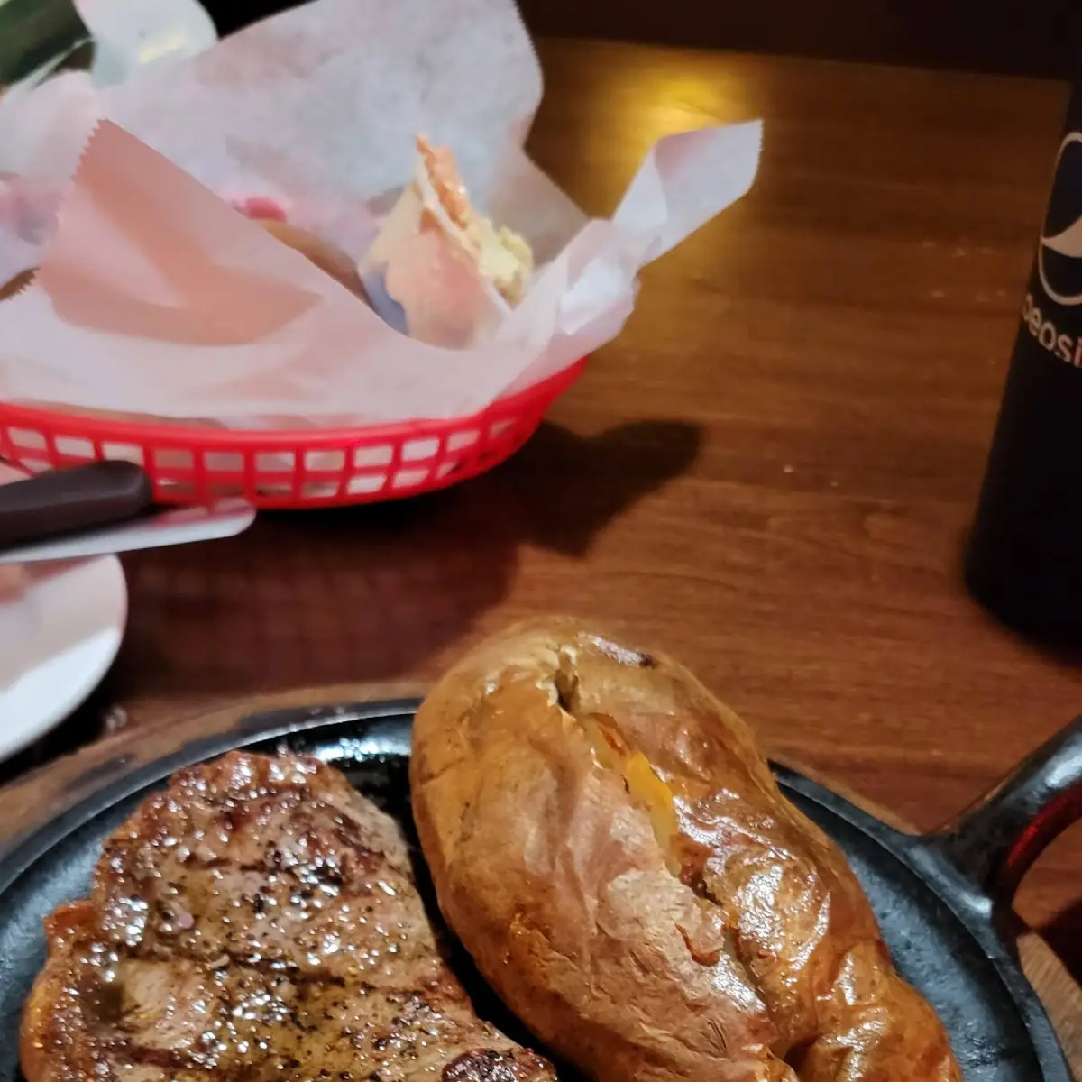 Rib Eye Steak and Potato