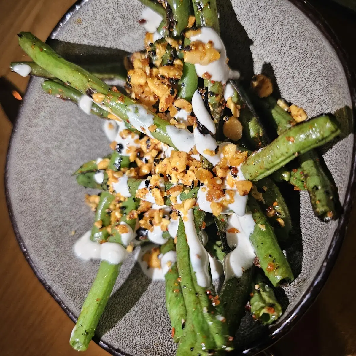 Blistered Green Beans