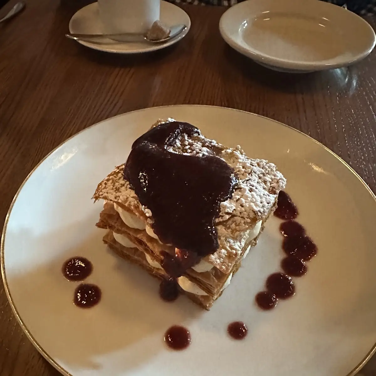 Puff Pastry with Cherry