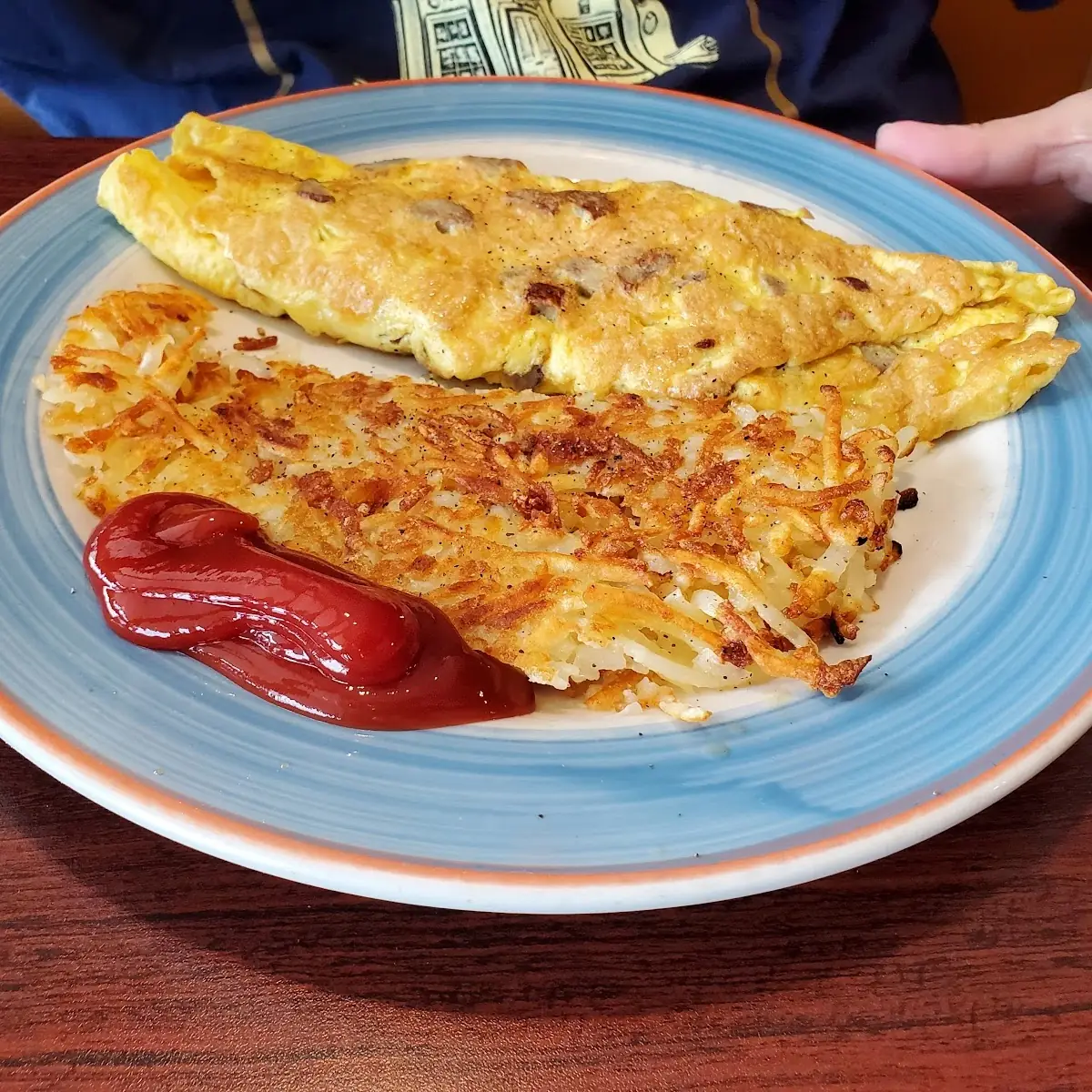 Ham and Cheese Omelette