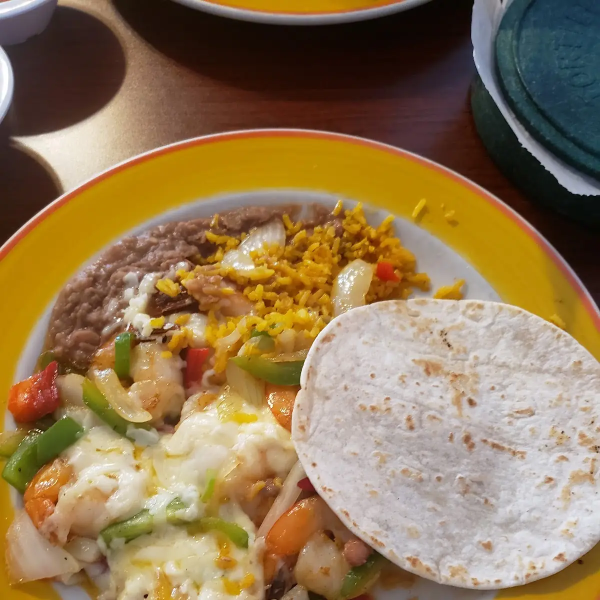 Shrimp Burrito Dinner