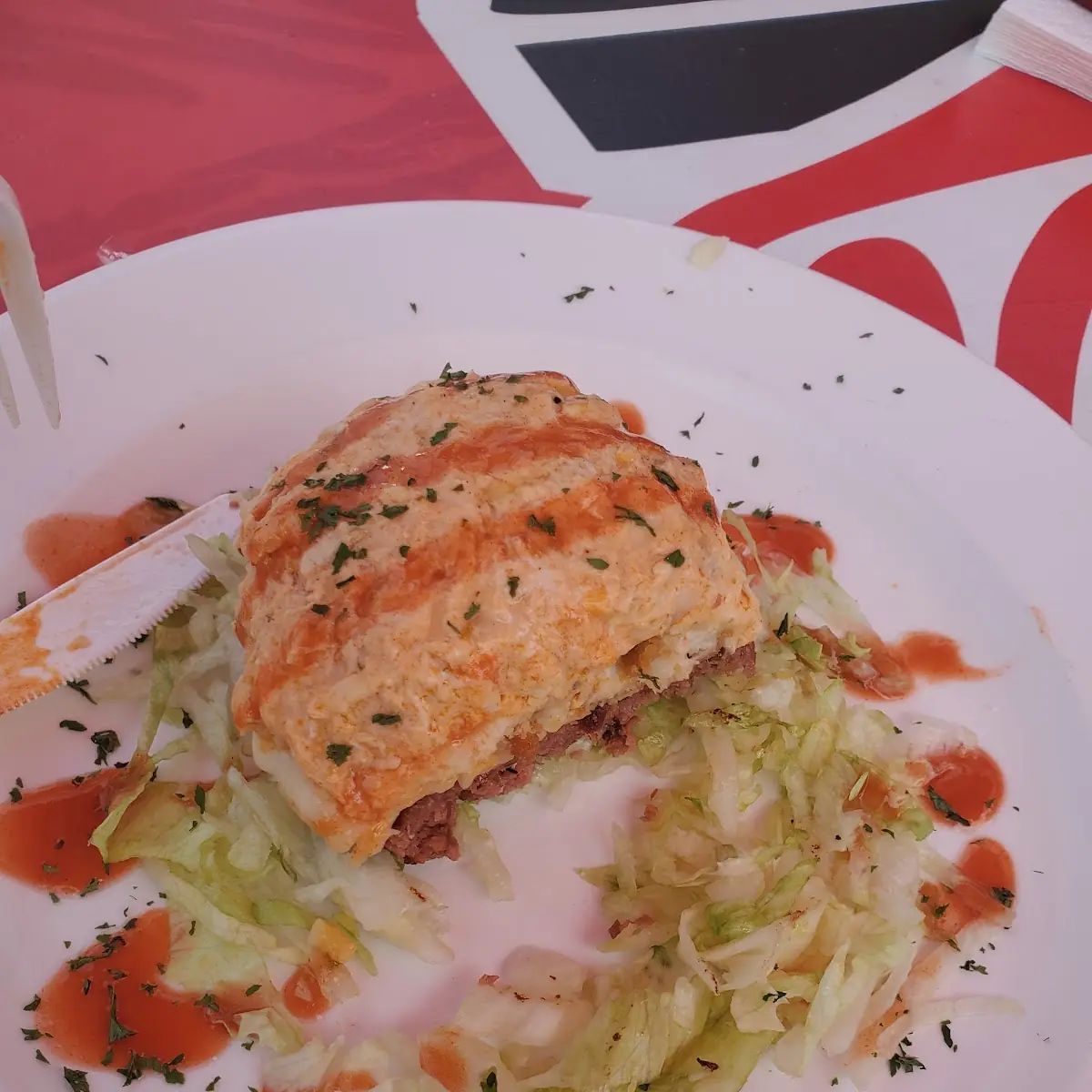 Chicken Mac and Cheese Beyond Burger Patty