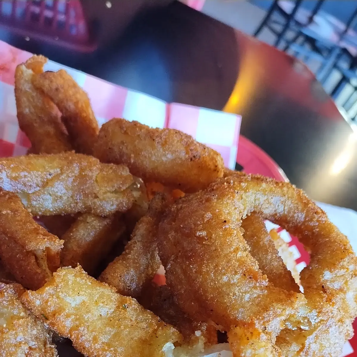 Onion Rings with Ranch