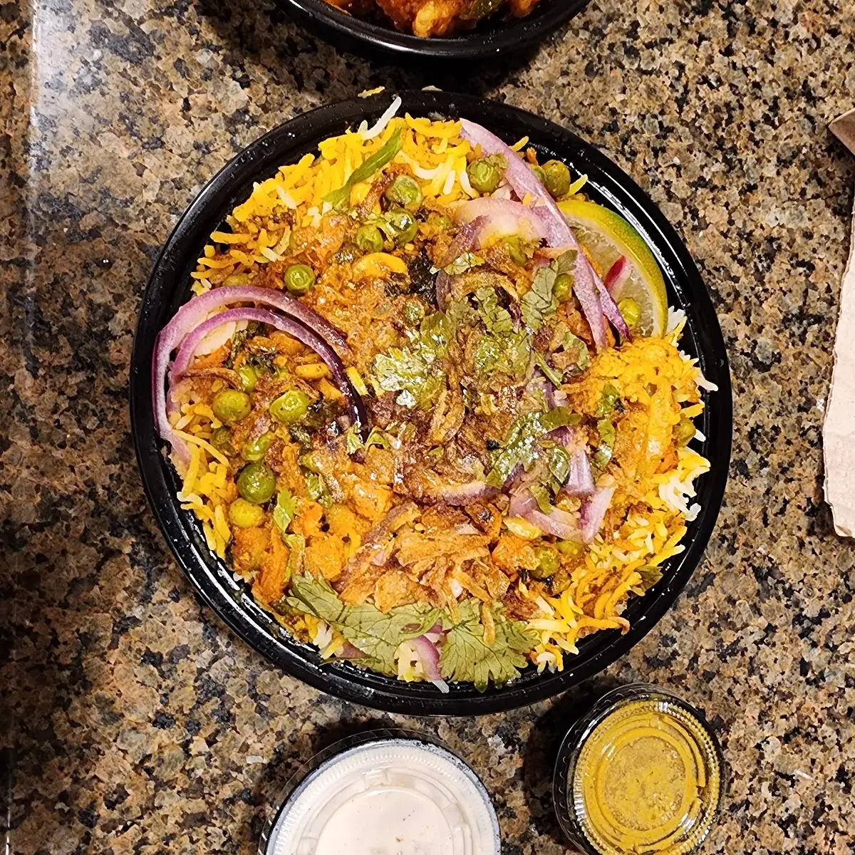 Half Tray Veg Biryanis