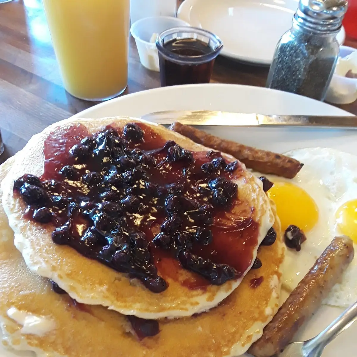 Blueberry Pancakes