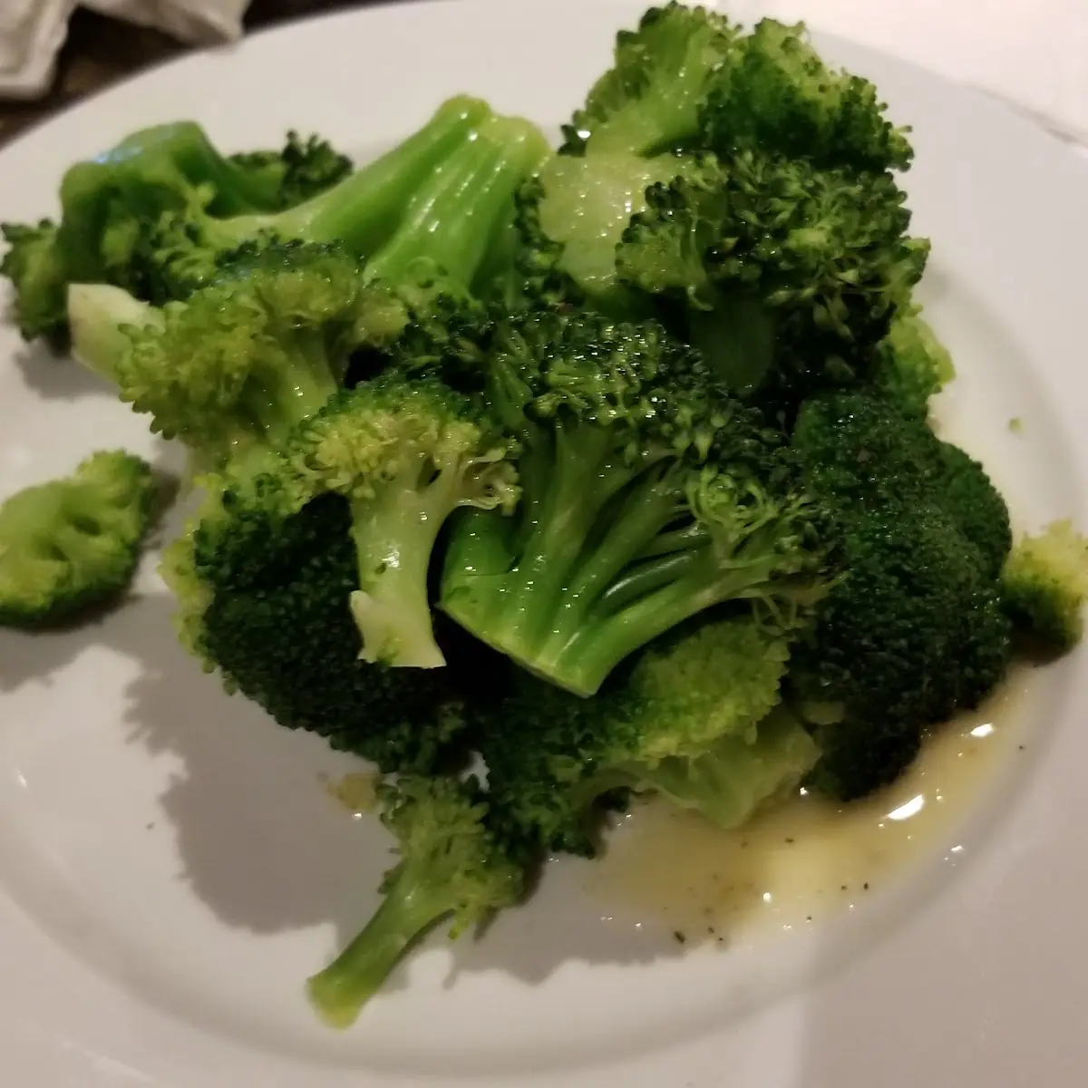 Fresh Steamed Broccoli
