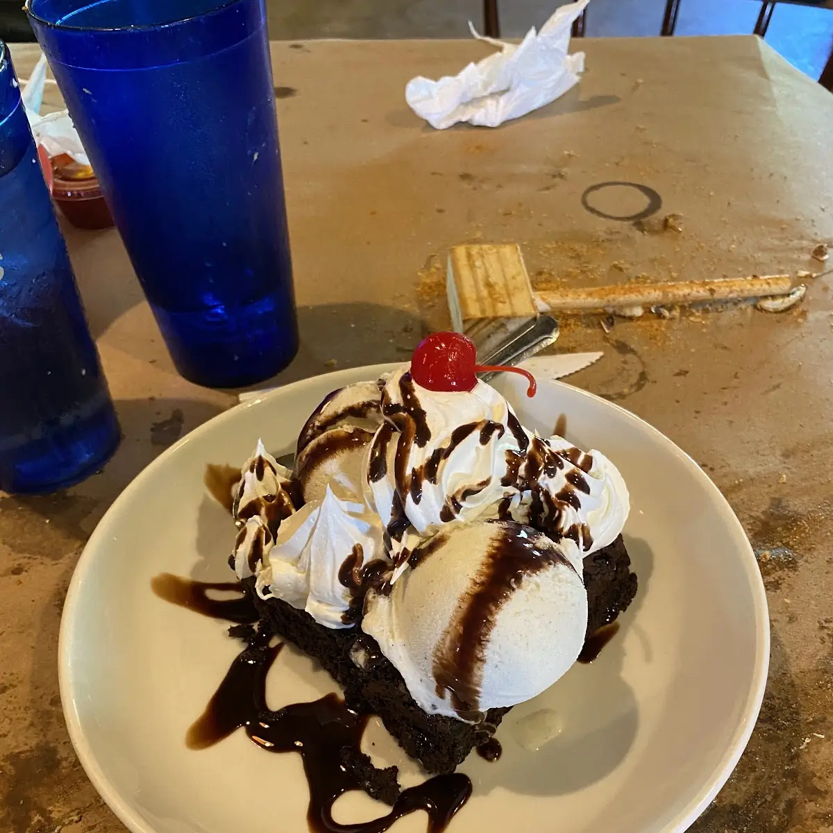 Brownie Sundae