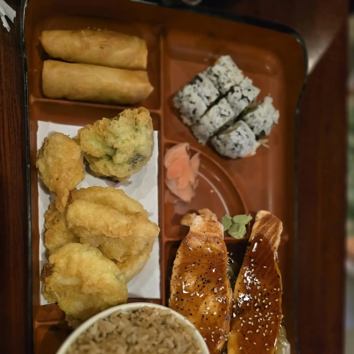Salmon Bento Box