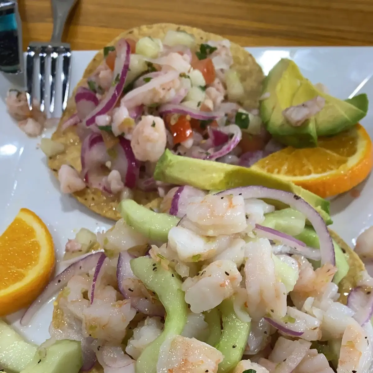 Ceviche Tostada