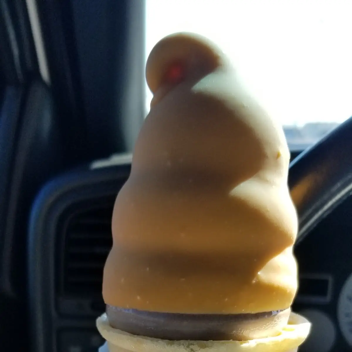 Dreamsicle with Chocolate Ice Cream